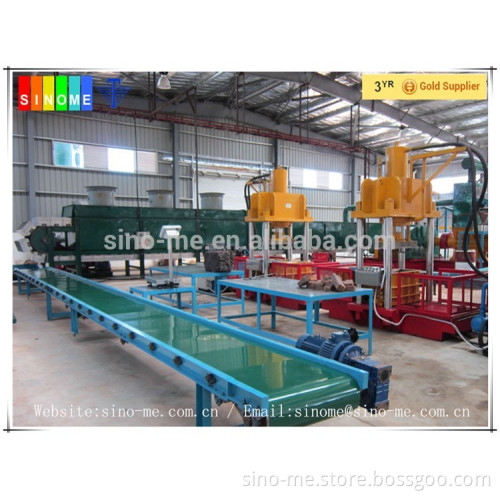 Coller for rubber processing-Dry processing line